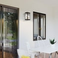 thumbnail image 6 of Livex Lighting Hopewell 2 Light Outdoor Wall Lantern in Bronze, 6 of 9