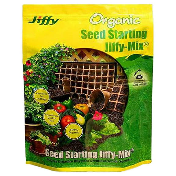 Jiffy Premium Seed Starting Soil, 10 QT