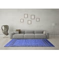 thumbnail image 3 of Ahgly Company Indoor Rectangle Oriental Blue Industrial Area Rugs, 5' x 7', 3 of 4