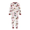 thumbnail image 5 of Lvotionpl 2026 Matching Family Christmas Pjs, Matching Christmas Pajamas Long Sleeve Top & Pants Set Matching Holiday Family Pajama Xmas Sets, 5 of 6
