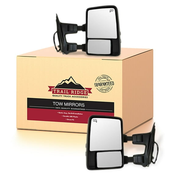 Trail Ridge Towing Mirror Power Heated Memory Signal Textured for Ford Pickup TR00300 Fits select: 2011-2013 FORD F250, 2011-2013 FORD F350