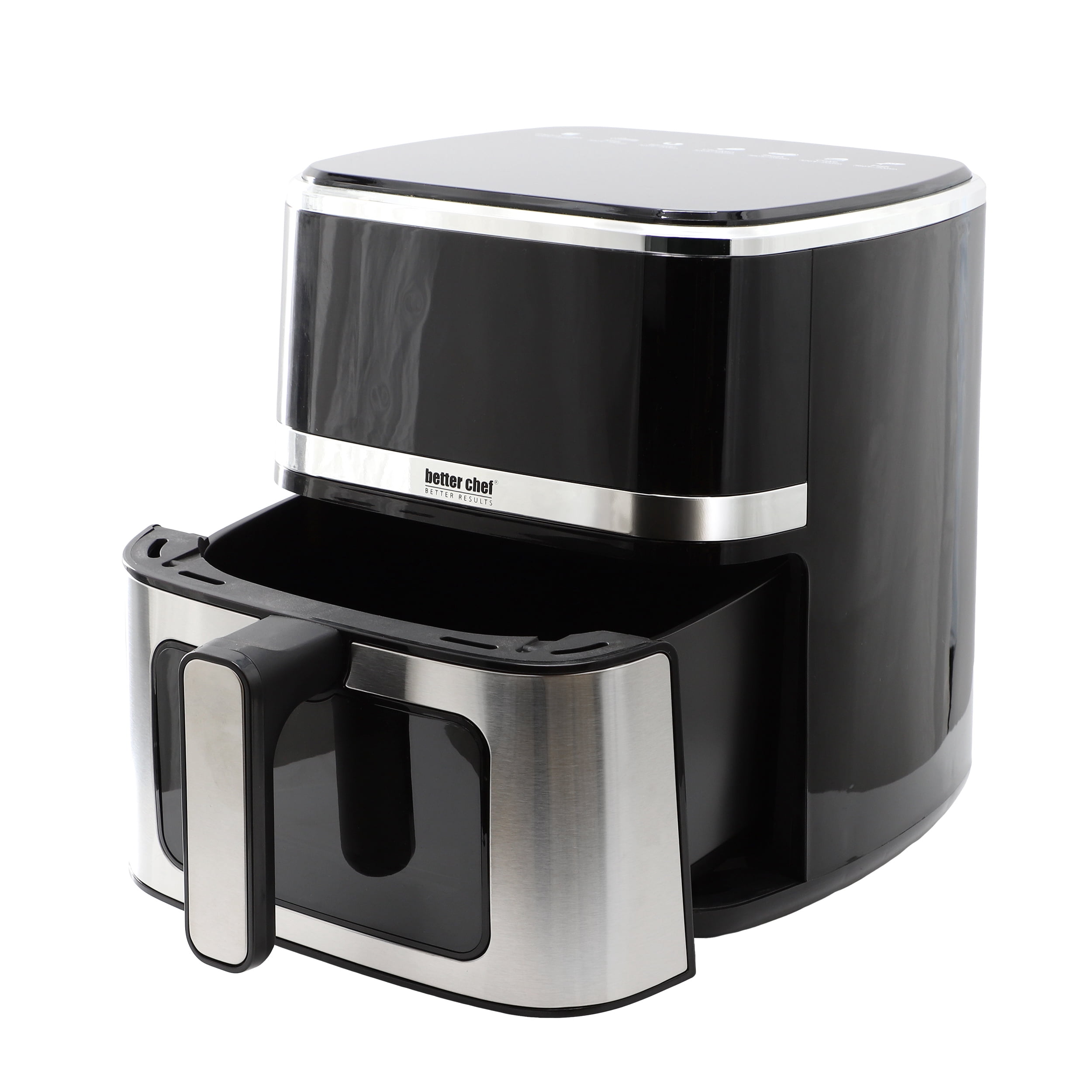 Better Chef 5.3 Quart Digital Display Air Fryer with Touch Controls in Silver