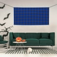 thumbnail image 2 of Picia Buffalo Plaid Blue Black Pattern Party Banner, Festive Decoration, Holiday Banner, Celebration Decor, Event Banner, Reusable Party Banner-Small, 2 of 8