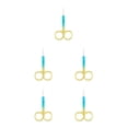 thumbnail image 1 of Seitruly Tijeras para cejas, tijeras simples para el pelo de la nariz, herramientas para la forma de las cejas, accesorio de recorte, Type2 NO2, 1 of 6