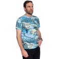 thumbnail image 3 of Fight Soap Tyler Blue Short Sleeve T-shirt Halloween Costume Cosplay, 3 of 5