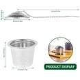 thumbnail image 2 of AMERTEER 304 Stainless Steel Tea Infuser Premium Tea Filter Mesh Tea Sieve Multifunctional Food Grade Tea Strainer, 2 of 7