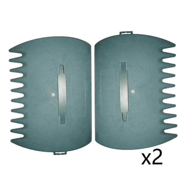 2x para Hojas Rastrillos Manuales Recolector de Hojas Recolección de para La Limpieza Del Jardín