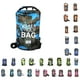 thumbnail image 4 of Yuarrent Bolsa de natación impermeable de 15/20L/30L, de saco seco, colores de camuflaje, pesca, canotaje, kayak, almacenamiento, bolsa de Deportes acuáticos Camuflaje Azul Claro 24x72cm, 4 of 6