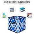 thumbnail image 2 of Flag of Israel Foldable, with Handle, 10.8"x10.5"x10.6", Large Capacity Storage Box Cube Organizer Storage Containers, 2 of 6