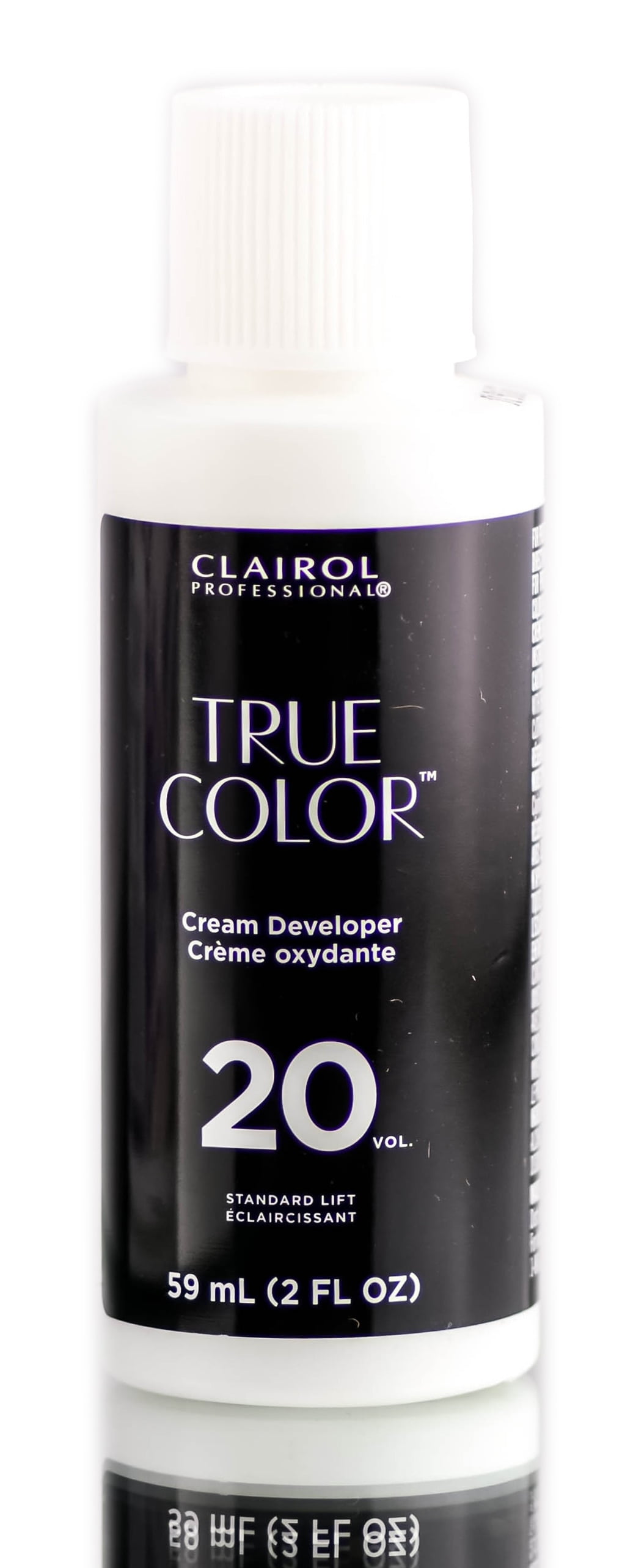 2 oz , Clairol True Color 20 Vol Cream Developer Standard Lift Hair