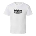 thumbnail image 5 of God's Grace Is Sufficient - Faith-Based Statement T-Shirt |Faith  Strength |Unisex, 5 of 11