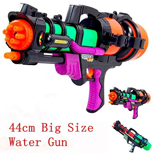 Big Super Shoot Soaker Squirt Games Water Gun Pump Action Water Pistol Walmart Com Walmart Com