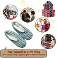 thumbnail image 5 of 1Pairs Womens Thick & Warm Slipper Socks with Non Slip Grippers - House Socks, 5 of 5