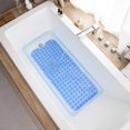 thumbnail image 5 of Alfombrillas de bañera para bañera de ducha YUANXCMXG Alfombrilla de baño antideslizante extralarga 39x16 pulgadas, 5 of 5