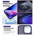 thumbnail image 5 of Strong Magnetic for iPhone 15 Pro Max Case, [Compatible with MagSafe] [Military-Grade Drop Tested]Shockproof Protective Slim Translucent Matte Phone Case for iPhone 15 Pro Max Case, Deep Purple, 5 of 14
