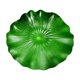 thumbnail image 2 of Juego de 10 hojas flotantes artificiales de nenúfar para estanques y fuentes de agua, plástico impermeable, color verde, 13 cm, 18 cm, 28 cm., 2 of 6