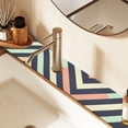 thumbnail image 2 of Yayeee Faucet Mat for Kitchen Sink 30" Diatomite Long Splash Guard Pad, Isometric Green, 2 of 7