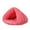 Pink, variant on Bed Dog Winter Warm Triangular Litter Pet Kennel and Dog Mat Thick Sleeping Bag Pet Beds for Cats