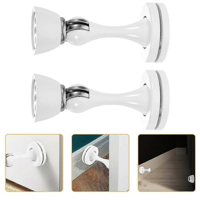 Modern Door Stop Magnetic Wall Protection Simple Design Suitable For Store 7.50X4.50X4.50cm 2Pcs