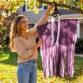 thumbnail image 7 of Gallickan Halloween Decoration Scene Setting Props, Spooky Hanging Witch Pendant, Plastic, Purple, 1pc, 7 of 7