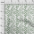 thumbnail image 2 of oneOone Rayon Green Fabric Block Craft Projects Decor Fabric Printed By The Yard 56 Inch Wide-KD, 2 of 5
