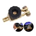 thumbnail image 1 of Interruptor de batería de coche Interruptor de enlace de terminal de batería Corte rápido (negro 17 mm) Likrtyny Accesorios para autos y motos, 1 of 5