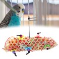thumbnail image 4 of Juguete colgante para jaula de pájaros juguete de papel de bambú para loros no tóxico e inofensivo fácil de instalar para loros y pájaros Fugacal Otros, 4 of 8