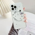 thumbnail image 3 of for iPhone 15 Pro Max Case Clear with Astronaut Design Cute Anime Cool Blue Durable Space Theme Soft TPU Shockproof Protective Aesthetic Women Girly Kids Girl's Phone Cover (Upside Down), 3 of 5