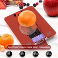 thumbnail image 5 of Digital Kitchen Food Scale Weight Grams Oz for Baking Cooking Coffee 11lb 0.05oz/1g Glass Cool Girl with Red Eyes, 5 of 7