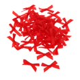 thumbnail image 2 of 300 piezas Mini lazo pequeño lazo de cinta de satén para tarjetas de decoración de boda manualidades DIY sombrero con lazo para el cabello Zulema Adorno de costura de bricolaje, 2 of 8
