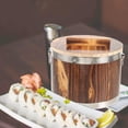 thumbnail image 3 of NUOLUX Rice Bucket Sushi Barrel Wood 1Pack, 3 of 8