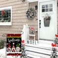 thumbnail image 3 of Merry Christmas Gnome Garden Flags 12.5x18 Double Sided Winter Yard Flag Buffalo Plaid Burlap Farmhouse Welcome Decorative Flags for Outside Outdoor Lawn Xmas Decoration, 3 of 6