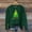 Green7#, variant on Caywon Women's Christmas Printed Sweater Round Neck Long Sleeve Knit Sweater Top Festive Christmas Patterns Classic Round Neck Design
