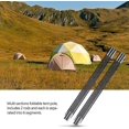 thumbnail image 1 of Postes para carpas Auspicious, poste de carpa de fibra de vidrio, barra para carpa para acampar, senderismo, 3,1 m, 1 of 4