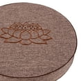 thumbnail image 5 of Tongina Yoga Cushion Seat Cushion Adult Gifts Backrest Cushion Buddhist Prayer Mat Floor Cushion Round Yoga Cushion for Yoga Stretching Light Gray, 5 of 6