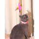 thumbnail image 1 of 1pc Feathered Self-Playing Bell Toy With Bell For Cats, Random Color, 1 of 5
