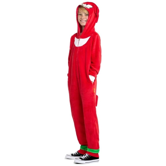 OppoSuits Kids' Onesies BOYS Knuckles - US14-16Y Red