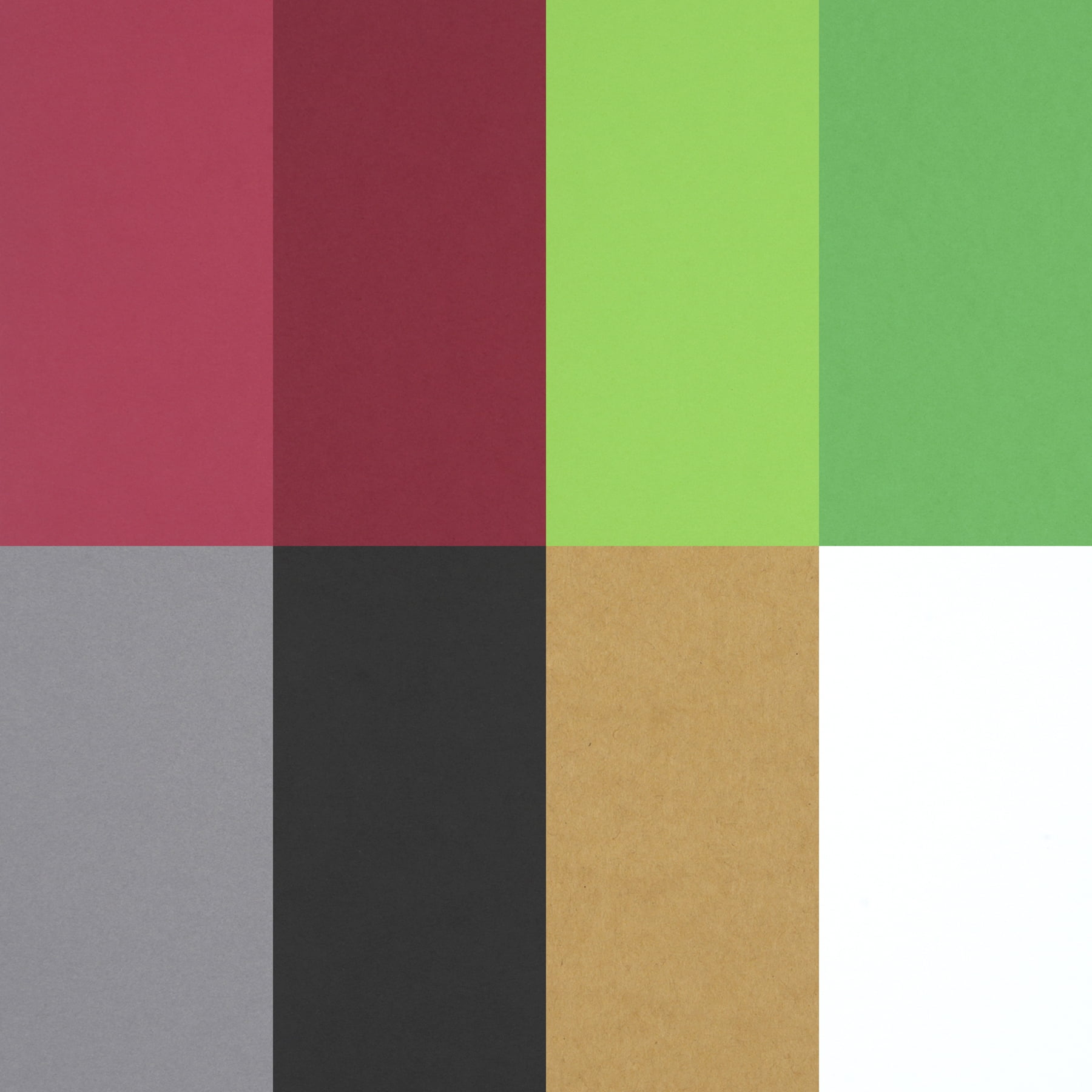 6" x 6.5" Peppermint Cardstock Paper Pad by Recollections - Acid and Lignin Free Paper for Scrapbooks - Arts & Crafts - 6 Pack