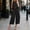 Black, variant on mihongmao Elegant Outfits for Ladies 2026 Holiday Party Sets Fahion Women's 2 Piece Sleeveless Crop Tops Cropped Pants Set Solid Navy L