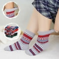 thumbnail image 3 of Fuzzy Socks, LOFIR Christmas Socks Women, Womens Tube Crew Socks Cozy Warm Winter Ladies Socks, Xmas Plush House Socks Gifts for Woman Christmas Gifts, 3 of 8