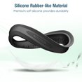 thumbnail image 5 of CaseBot Funda para Google Nest Doorbell (con cable, 2.ª generación), [paquete de 2] Funda protectora de silicona resistente a la intemperie, no compatible con Nest Doorbell (batería), negro/blanco, 5 of 5