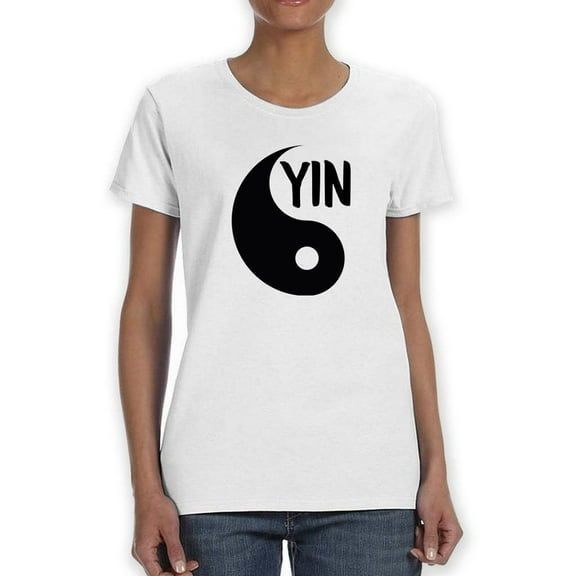 Yin T-Shirt Women -Smartprints Designs, Female 5X-Large