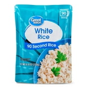 Great Value Long Grain Rice 90 Second Pouch, 8.8 oz
