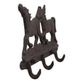 thumbnail image 3 of Ebros Cast Iron Rustic Country Galloping Horses Wall Hanging Hooks 11" W 3 Hook, 3 of 8