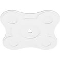 thumbnail image 2 of 40"OD x 3"ID x 14"C x 1"P Luna Architectural Grade PVC Contemporary Ceiling Medallion, 2 of 11