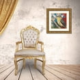 thumbnail image 3 of Lovell, Kathrine 12x12 Gold Ornate Wood Framed with Double Matting Museum Art Print Titled - Philadelphia Vireo, 3 of 4