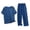 Navy, variant on StSilkitty Men's 2 Piece Outfits Short Sleeve Crewneck Athletic T Shirts and Pants Sets Lightweight Comfy Loungewear Set