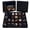 American Baseball A, variant on Sports Theme Christmas Advent Calendar, Holiday Countdown Calendar with Football Baseball and Soccer Inspired Decorations, 23 Style Options for Sports Fans (English Football A)
