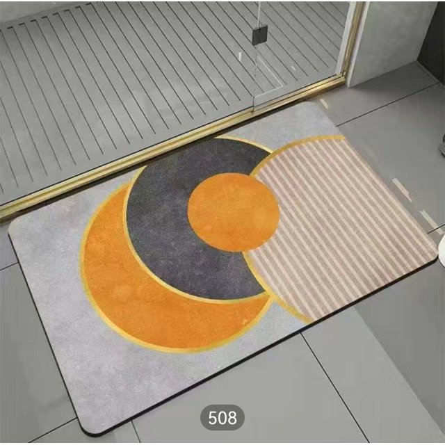 Alfombra de baño antideslizante, alfombra de baño absorbente de 40x60cm, alfombra de baño de secado rápido, alfombra de baño absorbente lavable para el hogar