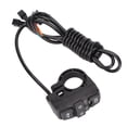 thumbnail image 3 of Motorcycle Handlebar Switch, Anti Slip 3 In 1 Motorcycle Turn Signal Switch Convenient For Electric Scooter ANGGREK Otros, 3 of 8